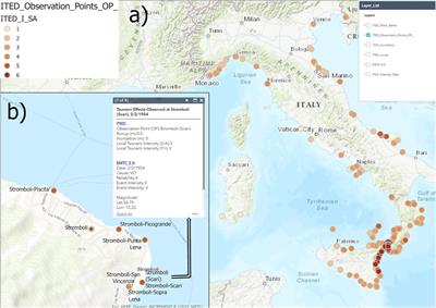 Italian Tsunami Effects Database (ITED): The First Database of Tsunami Effects Observed Along the Italian Coasts